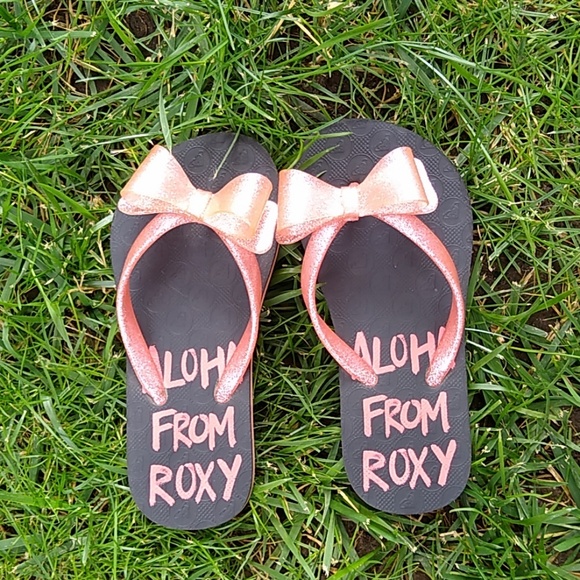 roxy kids flip flops